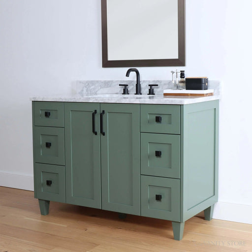 Bridgeport 48  Teodor  Sage Green Vanity Teodor Bathroom Vanity 58459230?v=1751326929 - Premium Bathroom Vanity for Canadian Homes and Businesses - Facility Supply Pro