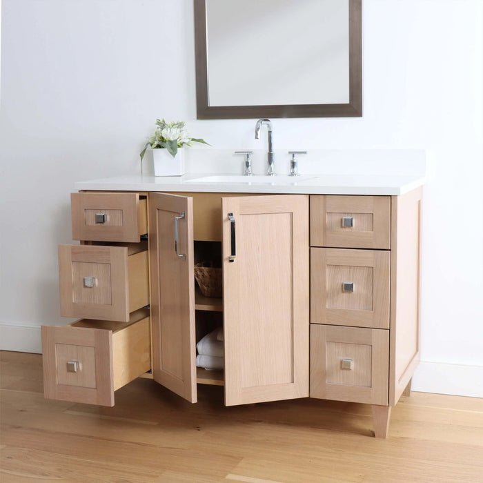 Bridgeport 48  Teodor  White Oak Vanity Teodor Bathroom Vanity 58394262?v=1751327044 - Premium Bathroom Vanity for Canadian Homes and Businesses - Facility Supply Pro