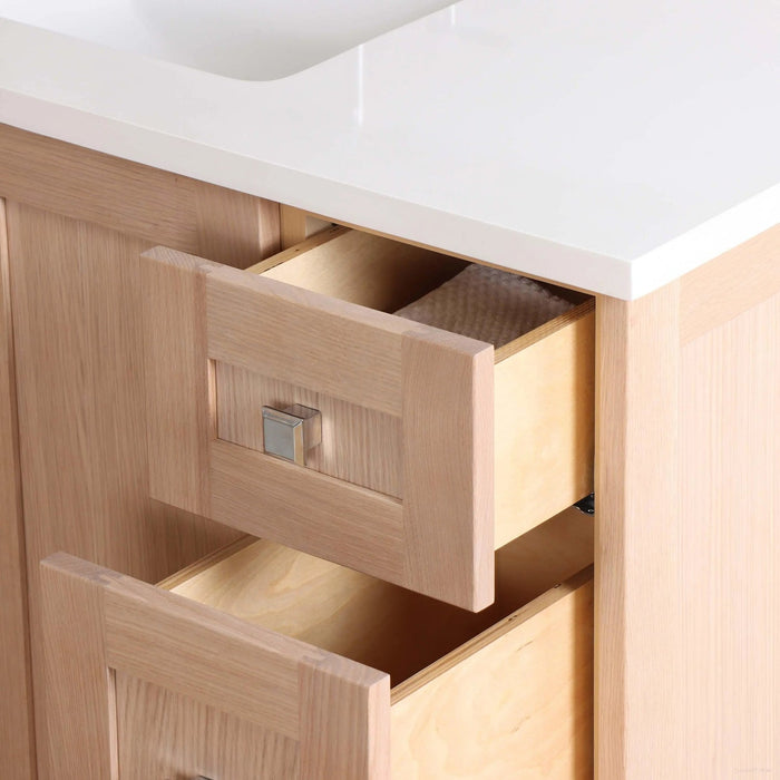 Bridgeport 48  Teodor  White Oak Vanity Teodor Bathroom Vanity 58394314?v=1751327044 - Premium Bathroom Vanity for Canadian Homes and Businesses - Facility Supply Pro