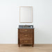 Bridgeport Black Walnut 30 Front 1 - High-End Bathroom Vanity - Facility Supply Pro Canada