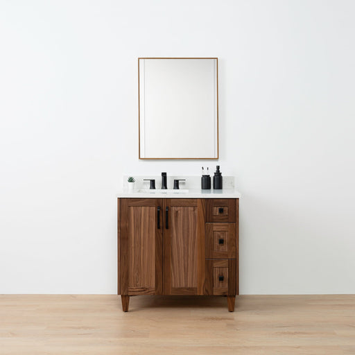 Bridgeport Black Walnut 36L Front 1copy?v=1750797495 - Premium Bathroom Vanity for Canadian Homes and Businesses - Facility Supply Pro