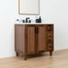 Bridgeport Black Walnut 36L Left Shot 1copy?v=1750797495 - Premium Bathroom Vanity for Canadian Homes and Businesses - Facility Supply Pro