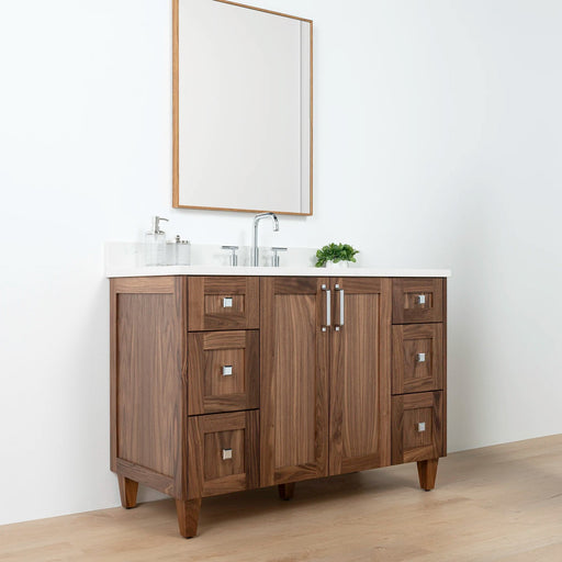 Bridgeport Black Walnut Left Closedcopy?v=1751326818 - Premium Bathroom Vanity for Canadian Homes and Businesses - Facility Supply Pro