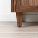 Bridgeport Vanity with Legs – Black Walnut Front View