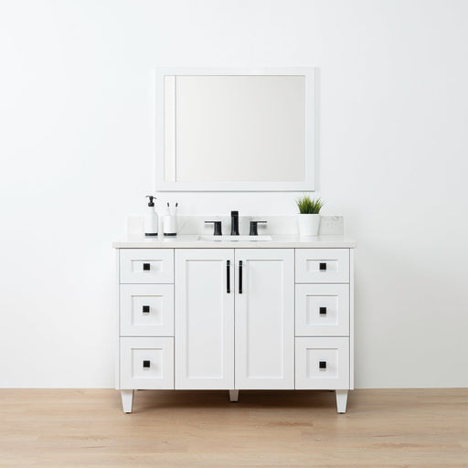 Bridgeport Satin White Front 1copy?v=1751326994 - Premium Bathroom Vanity for Canadian Homes and Businesses - Facility Supply Pro