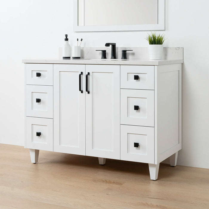 Bridgeport Satin White RightShot1copy?v=1751326994 - Premium Bathroom Vanity for Canadian Homes and Businesses - Facility Supply Pro