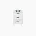 Bridgeport Slim 24" Satin White Vanity – Main Product Image