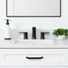 Bridgeport Slim Satin White Countertop Widecopy - High-End Bathroom Vanity - Facility Supply Pro Canada