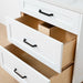 Bridgeport Slim Satin White Drawer 1Copy - High-End Bathroom Vanity - Facility Supply Pro Canada