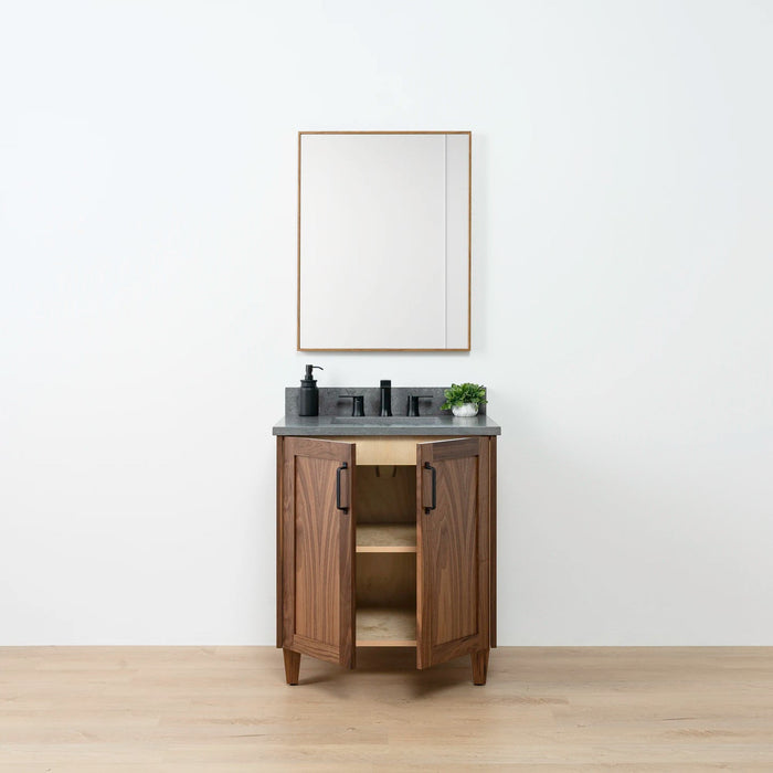 Bridgeportblackwalnut30New Front2Copy - High-End Bathroom Vanity - Facility Supply Pro Canada