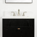 Cape Breton Vanity – Blackened Oak – Pull Handle Detail (CA9DED)
