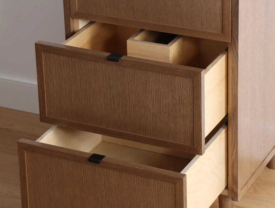Cape Breton Vanity – Undermount Drawer Slides (CAAFBB)