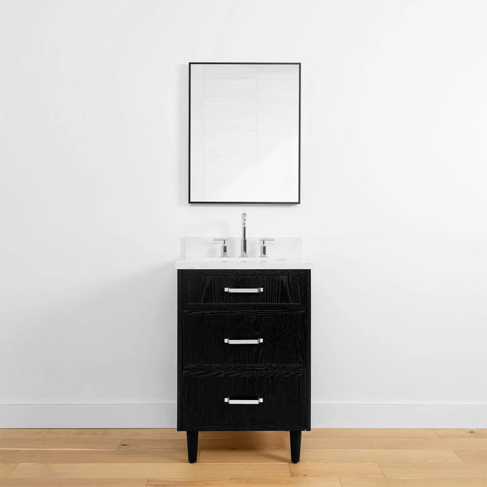 Cape Breton Vanity – Blackened Oak – Front View (CAC51C)