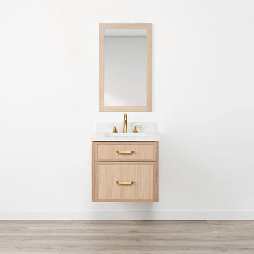Cape Breton Vanity – White Oak – Side Drawer Joinery (CAD535)