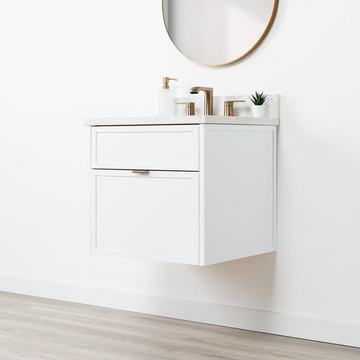 Cape Breton Vanity – Drawer Rail Close-Up (CAE503)