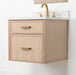 Cape Breton Vanity – White Oak – Dovetail Drawer Close-Up (CAFC04)