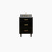 Cape Breton 24" Bathroom Vanity – Blackened Oak Finish – Main Image