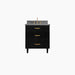 Cape Breton 30  Blackened Oak Bathroom Vanity - High-End Bathroom Vanity - Facility Supply Pro Canada