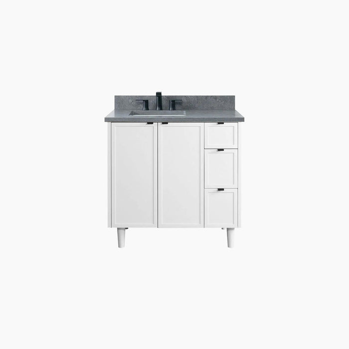 CAPE BRETON 36  SATIN WHITE BATHROOM VANITY  LEFT SINK?v=1750799521 - Premium Bathroom Vanity for Canadian Homes and Businesses - Facility Supply Pro