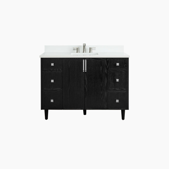 CAPE BRETON 48  BLACKENED OAK BATHROOM VANITY?v=1751327202 - Premium Bathroom Vanity for Canadian Homes and Businesses - Facility Supply Pro