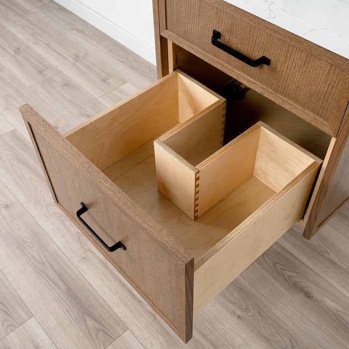 Cape Breton Vanity – Angled Front – Staged View (CAPEBR_4)
