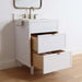 Cape Breton 24" Vanity – Satin White – Drawer Open (58480123)