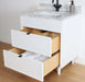 Cape Breton 30  Teodor  Satin White Vanity Teodor Bathroom Vanity 58478976 - High-End Bathroom Vanity - Facility Supply Pro Canada