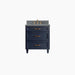 Davenport 30  Pacific Blue Bathroom Vanity - High-End Bathroom Vanity - Facility Supply Pro Canada