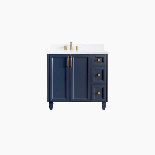 DAVENPORT 36  PACIFIC BLUE BATHROOM VANITY  LEFT SINK?v=1750799842 - Premium Bathroom Vanity for Canadian Homes and Businesses - Facility Supply Pro