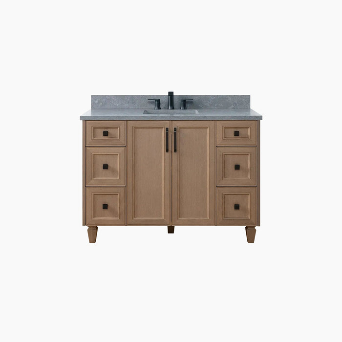 DAVENPORT 48  ALMOND COAST BATHROOM VANITY?v=1751327882 - Premium Bathroom Vanity for Canadian Homes and Businesses - Facility Supply Pro