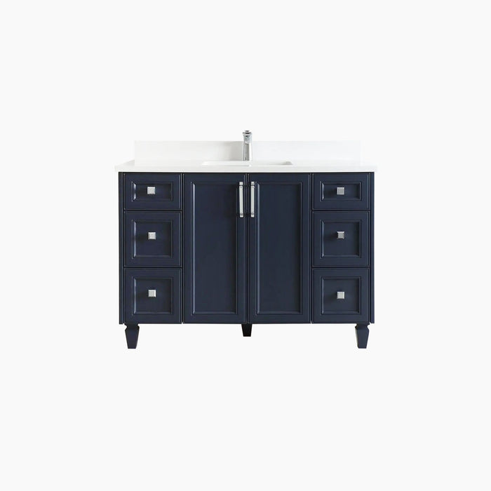 DAVENPORT 48  PACIFIC BLUE BATHROOM VANITY?v=1751327929 - Premium Bathroom Vanity for Canadian Homes and Businesses - Facility Supply Pro
