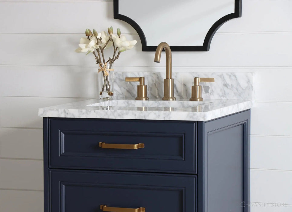 Davenport 24" Vanity – Pacific Blue – Side Angle View (58420359)