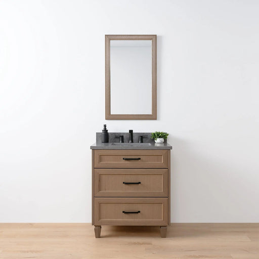 Davenport 30  Teodor  Almond Coast Vanity Teodor Bathroom Vanity 58729591 - High-End Bathroom Vanity - Facility Supply Pro Canada
