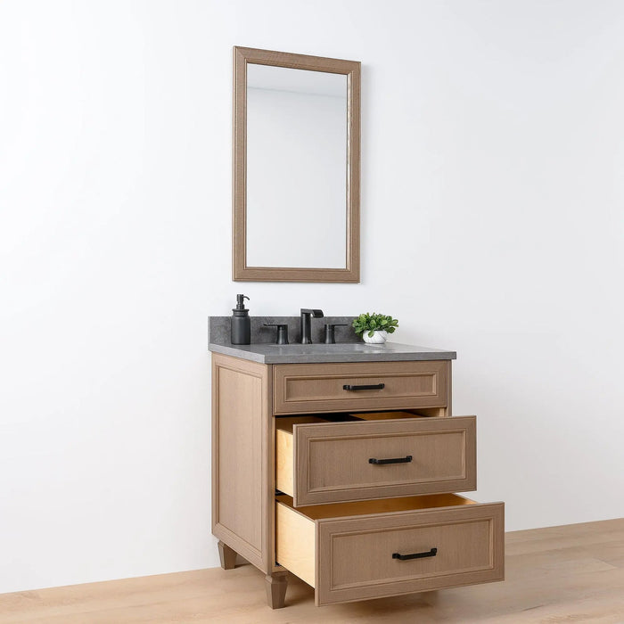 Davenport 30  Teodor  Almond Coast Vanity Teodor Bathroom Vanity 58729828 - High-End Bathroom Vanity - Facility Supply Pro Canada
