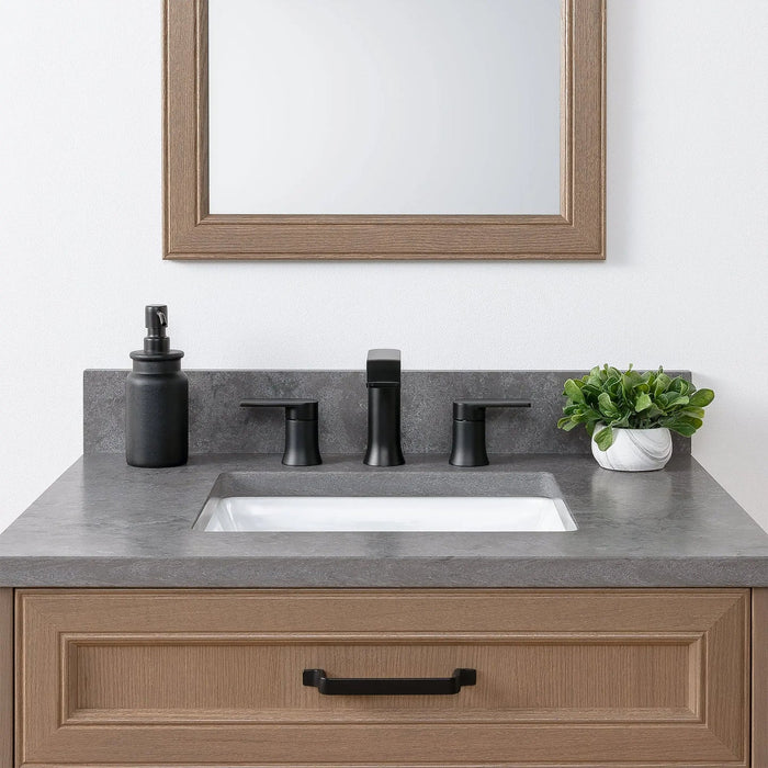 Davenport 30  Teodor  Almond Coast Vanity Teodor Bathroom Vanity 58730724 - High-End Bathroom Vanity - Facility Supply Pro Canada