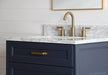 Davenport 30  Teodor  Pacific Blue Vanity Teodor Bathroom Vanity 58418858 - High-End Bathroom Vanity - Facility Supply Pro Canada