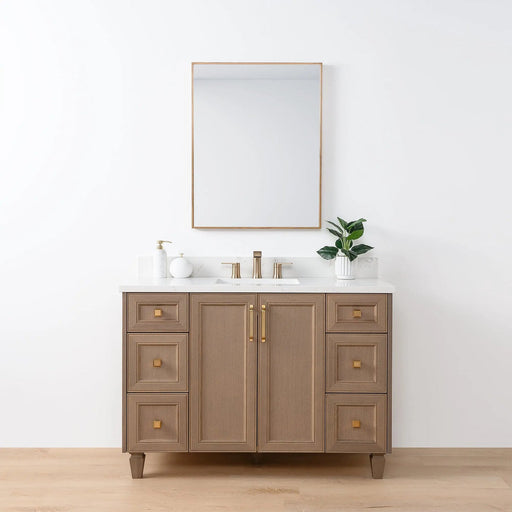 Davenport 48  Teodor  Almond Coast Vanity Teodor Bathroom Vanity 58736338?v=1751327882 - Premium Bathroom Vanity for Canadian Homes and Businesses - Facility Supply Pro