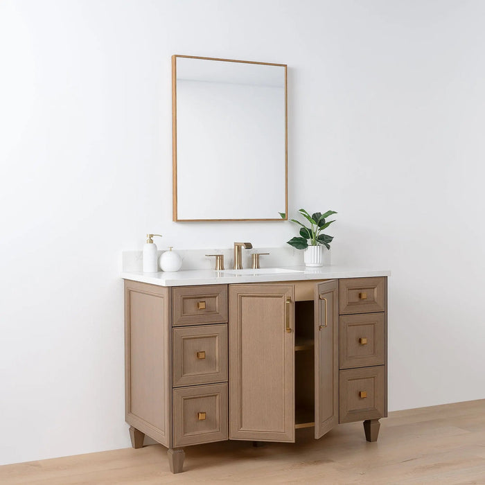 Davenport 48  Teodor  Almond Coast Vanity Teodor Bathroom Vanity 58736774?v=1751327882 - Premium Bathroom Vanity for Canadian Homes and Businesses - Facility Supply Pro