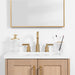 Teodor Bathroom Vanity – White Oak Door Panel (Interior View)