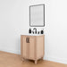 Teodor Vanity with Doors – Open Cabinet View (Model 58701071)