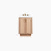 Teodor Bathroom Vanity – White Oak Toekick (Plain Background)