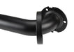 Black finish antimicrobial grab bar for barrier free access