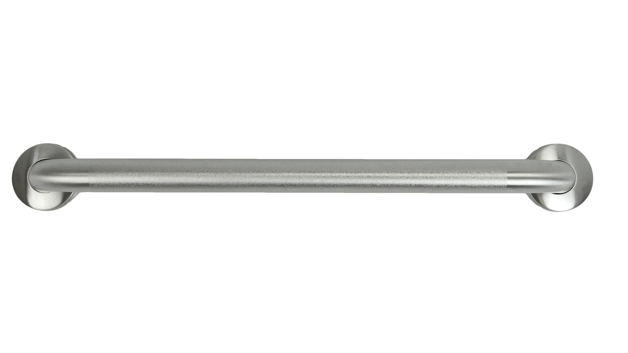 Brushed peened grip grab bar 18 inch with concealed mounting