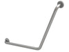 Peened stainless steel angled grab bar 24x24 inch