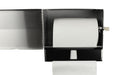 Frost 103-1 stainless steel paper towel dispenser with lock open view