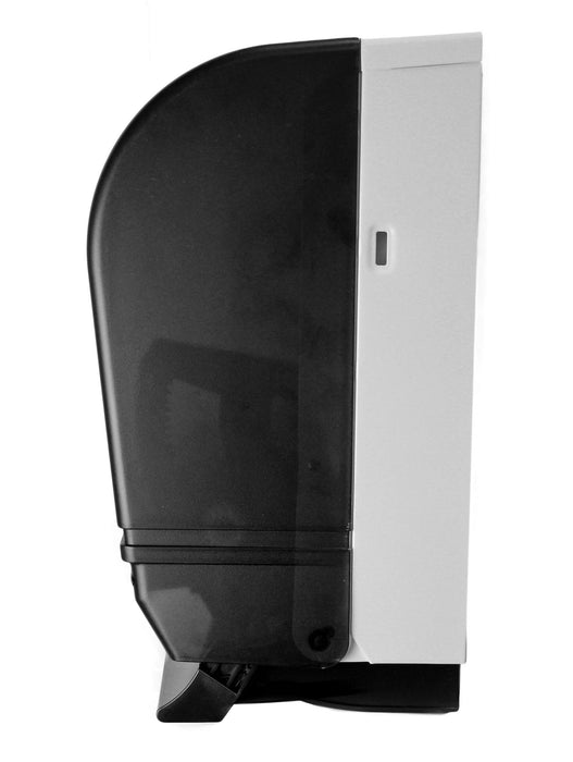 Frost 109-50P polycarbonate roll paper towel dispenser side view