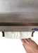 Frost 109-50S stainless steel roll paper towel dispenser push-bar view
