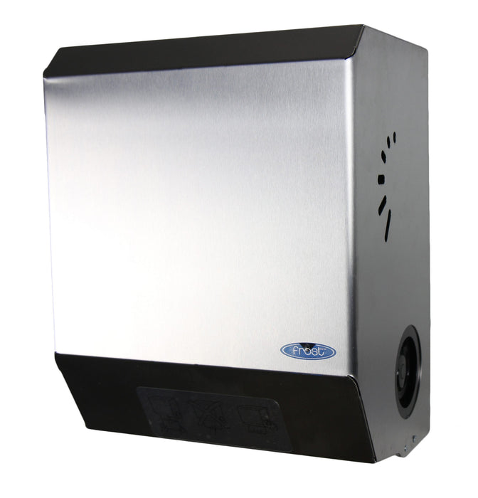Frost 109-60S stainless steel touchless paper towel dispenser front view