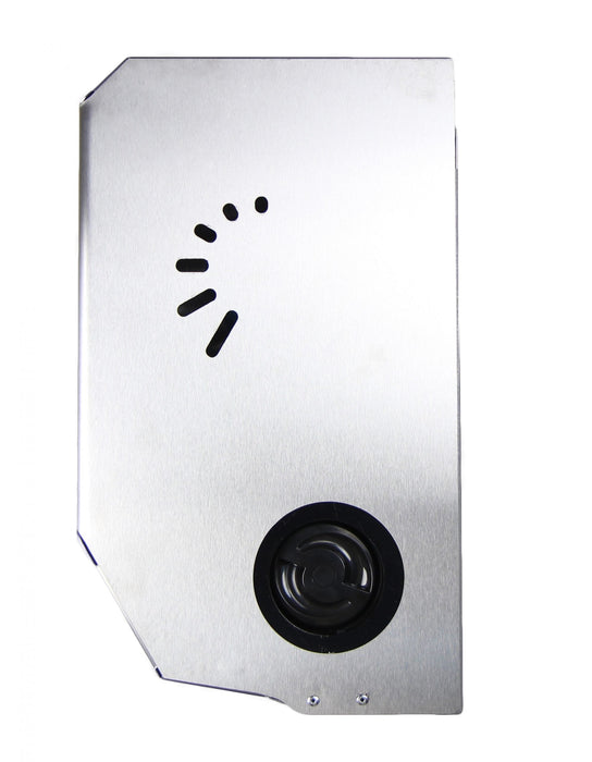 Frost 109-60S stainless steel touchless paper towel dispenser side view