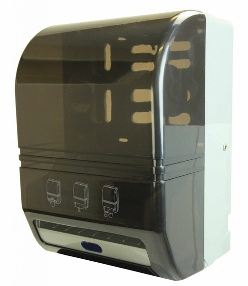 Frost 109-70P polycarbonate automatic paper towel dispenser front view